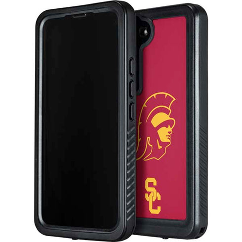 University of Southern California USC Trojan Large Mascot Galaxy S24 Waterproof Case